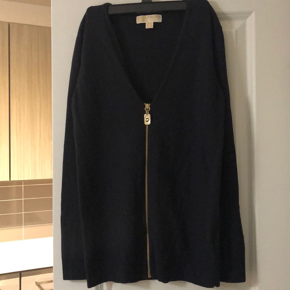 Michael Kors zip up sweater